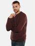 emilio adani Pullover rundhals Dunkelrot