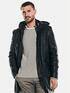 emilio adani Lederjacke Schwarz