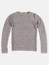 emilio adani Rundhals Pullover Blassbraun