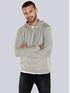 emilio adani Pullover mit Kapuze Hellgrau