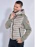 emilio adani Steppjacke slim fit Beige