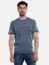 engbers T-Shirt rundhals Mittelblau
