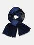 engbers Schal gemustert Indigoblau engbers Schal gemustert Indigoblau
