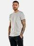 emilio adani T-Shirt gestreift Silbergrau
