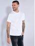 emilio adani T-Shirt uni Reinweiss