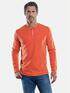 engbers Strukturiertes Henley Shirt Reinorange engbers Strukturiertes Henley Shirt Reinorange