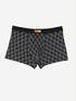 emilio adani Boxershorts gemustert Anthrazit
