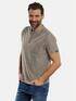 engbers Henley-Shirt strukturiert Hellbraun engbers Henley-Shirt strukturiert Hellbraun