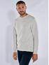 emilio adani Pullover aus italienischer Baumwolle Silbergrau
