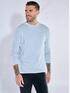 emilio adani Pullover uni Hellblau emilio adani Pullover uni Hellblau