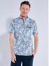 engbers Kurzarm-Hemd gemustert Hellblau engbers Kurzarm-Hemd gemustert Hellblau