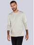 emilio adani Langarm-Shirt uni Beige