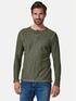 engbers Langarm-Shirt uni Khaki engbers Langarm-Shirt uni Khaki