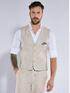 emilio adani Sakko-Weste slim fit Beige