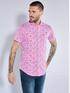 emilio adani Kurzarm-Hemd slim fit Magenta