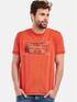 engbers Modisch bedrucktes T-Shirt Orange engbers Modisch bedrucktes T-Shirt Orange