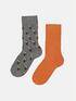 emilio adani Socke im 2er-Set Orange