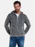 engbers Sweatjacke mit Kapuze Kieselgrau engbers Sweatjacke mit Kapuze Kieselgrau