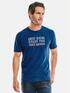 engbers Rundhals T-Shirt Royalblau