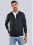 emilio adani Cardigan mit Kapuze Dunkelgrau