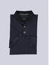engbers Polo-Shirt gestreift Saphirblau