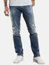 emilio adani Super-Stretch-Jeans slim fit Marineblau
