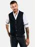 emilio adani Sakko-Weste slim fit Schwarz