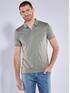 ENGBERS GERMANY Polo-Shirt aus edler Pima Baumwolle Khaki ENGBERS GERMANY Polo-Shirt aus edler Pima Baumwolle Khaki