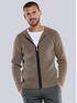 emilio adani Cardigan strukturiert Braunbeige emilio adani Cardigan strukturiert Braunbeige