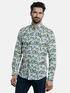 engbers Hemd mit floralem All-Over Print Gruen engbers Hemd mit floralem All-Over Print Gruen