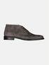emilio adani Boots aus Nubuk-Leder Anthrazit