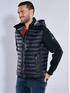 emilio adani Steppjacke slim fit Saphirblau