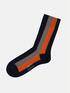 engbers Socken gemustert Dunkelorange engbers Socken gemustert Dunkelorange