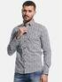 emilio adani Hemd  mit floralem Print Saphirblau