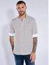 emilio adani Jerseyhemd mit Muster Bordeaux