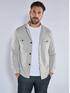 emilio adani Overshirt slim fit Hellgrau