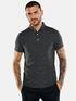 emilio adani Polo-Shirt strukturiert Schwarz