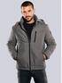 emilio adani Jacke mit abnehmbarer Kapuze Braunbeige