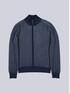 emilio adani Strickjacke aus italienischem Garn Saphirblau