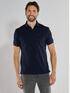 ENGBERS GERMANY Polo-Shirt aus Pima Baumwolle Saphirblau