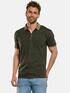 engbers Polo-Shirt strukturiert Khaki engbers Polo-Shirt strukturiert Khaki