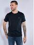 emilio adani T-Shirt uni Saphirblau