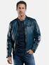 engbers Lederjacke Petrolblau