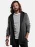 emilio adani lässiger Cardigan mit innovativem Farbverlauf Anthrazit