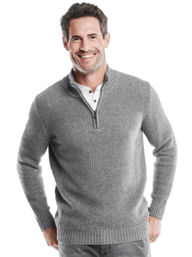 Pullover Polokragen