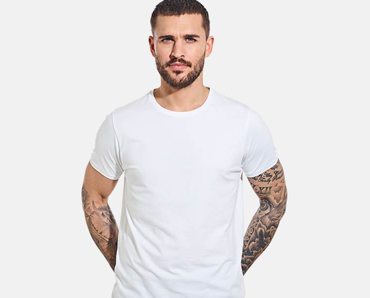 Rabatt 71 % Mango T-Shirt HERREN Hemden & T-Shirts Basisch Weiß M 