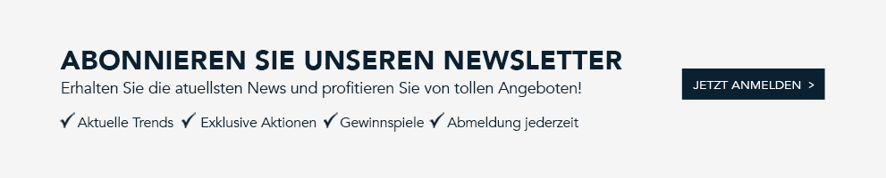 Jetzt für den NL anmelden und Vorteile sichern