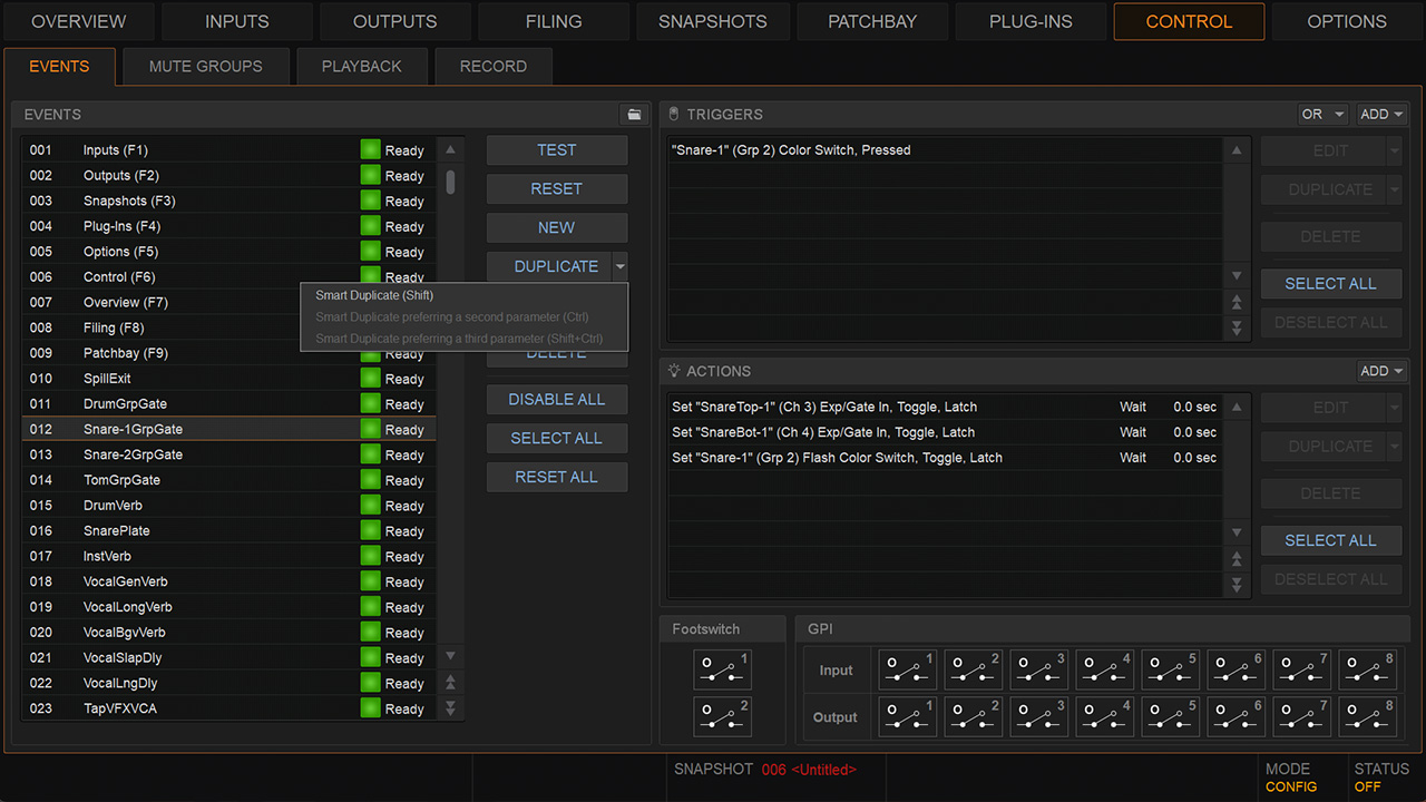 Duplicator Settings