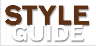 STYLE GUIDE: Change your words. Change your world