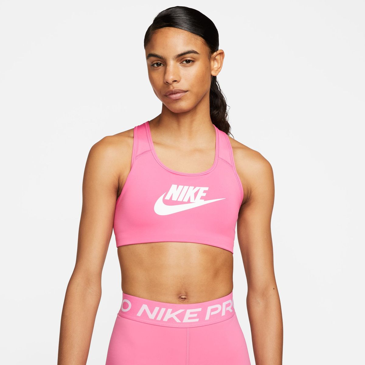 Nike Dri-FIT Swoosh Medium-Support Non-Padded Graphic Damen Bustier_3